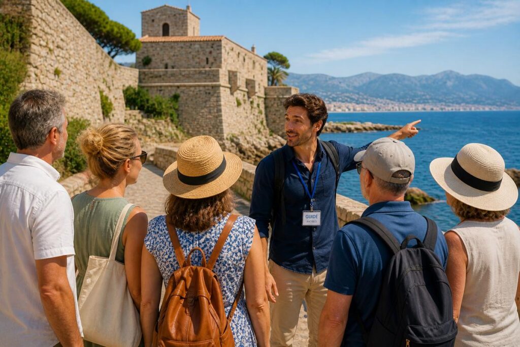 visiter Antibes avec un guide privé