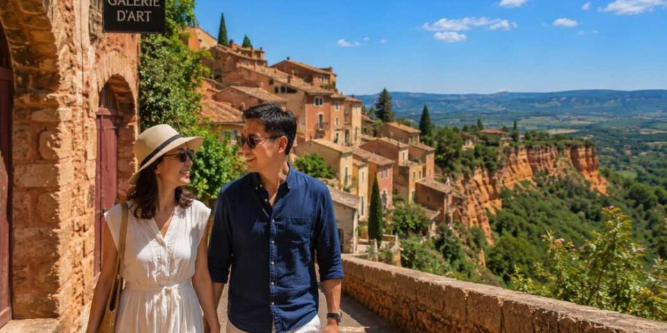 Visiter Roussillon avec un guide privé
