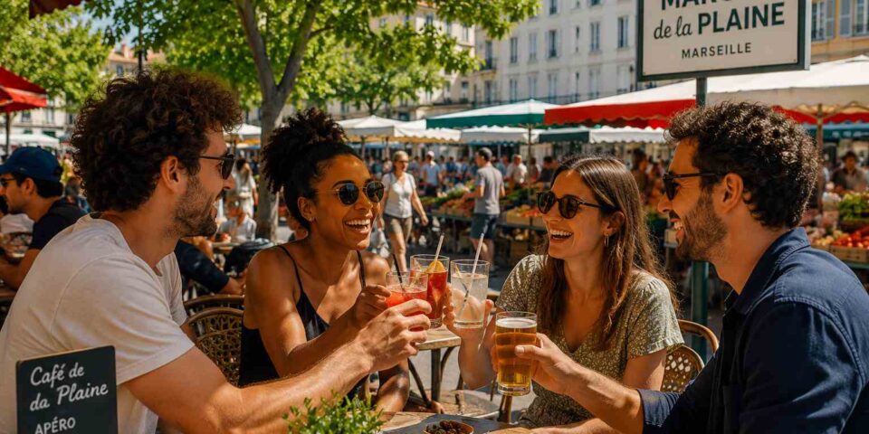 Marché de la Plaine à Marseille