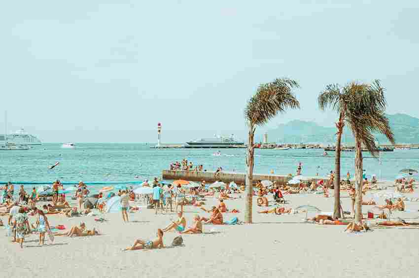 plages cannes